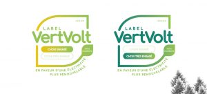 LABEL VERVOLT ADEME électricité verte
