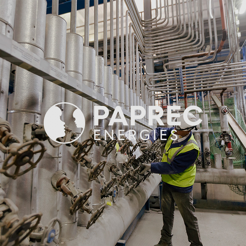 Logo Quand métiers rime avec expertises chez Paprec Energies 