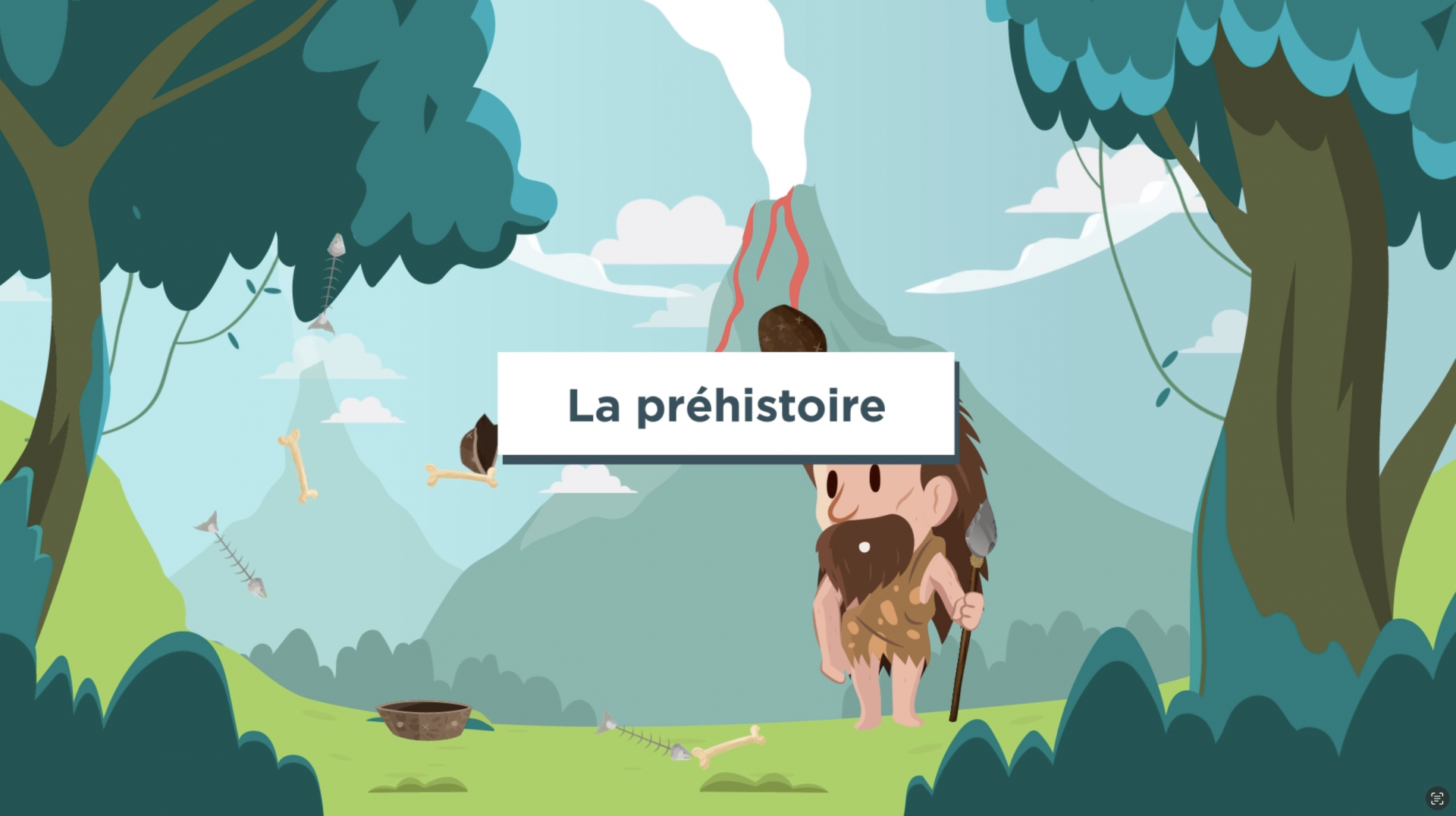 Motion design histoire dechets