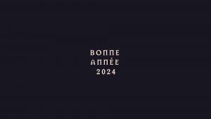 BONNE ANNEE 2024