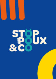 Logo professionnel pour salon anti-poux, conçu pour refléter une image rassurante et crédible auprès des familles.