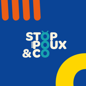 Logo professionnel pour salon anti-poux, conçu pour refléter une image rassurante et crédible auprès des familles.