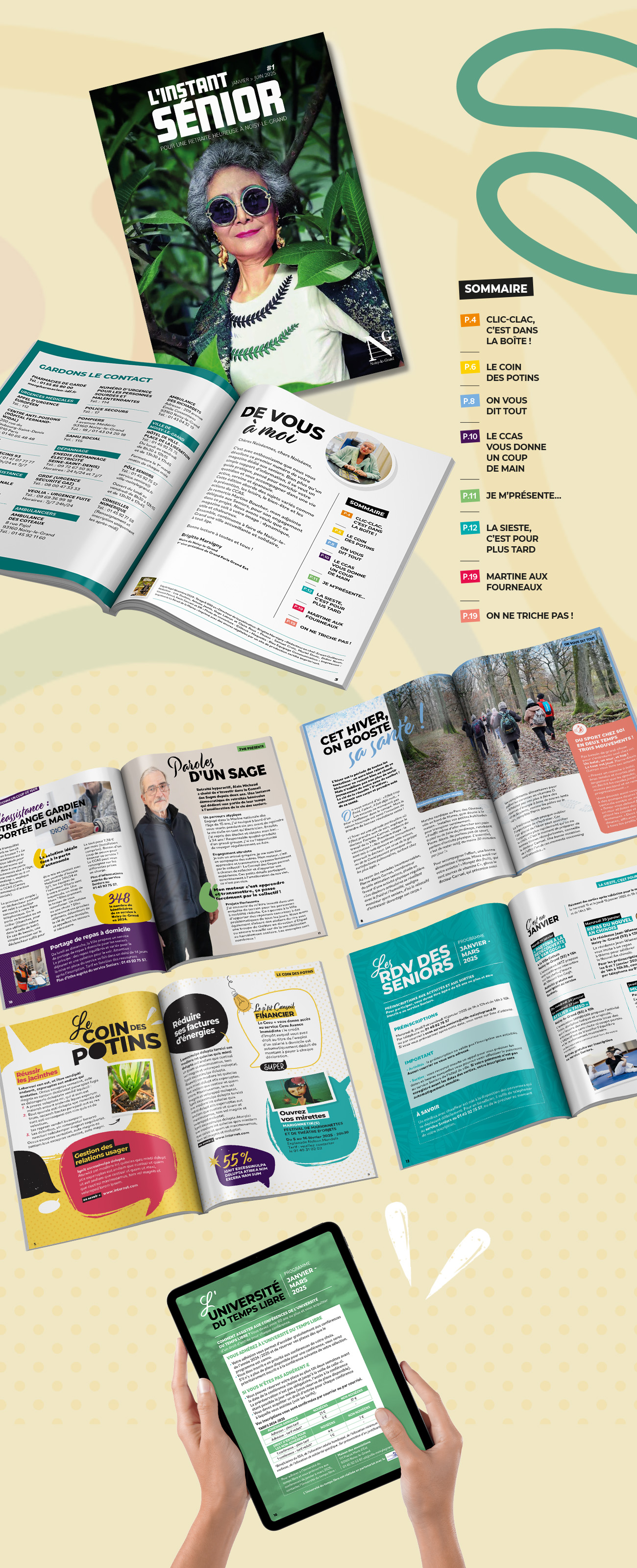 magazine senior Noisy-le-Grand